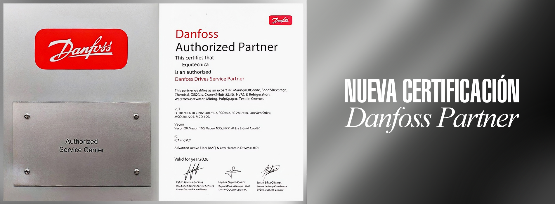 Slider DANFOSS PARTNER